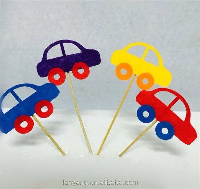 cars cupcake design
