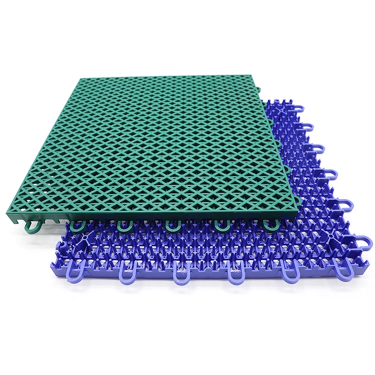 
china supplier wholesale portable basketball sports court pp outdoor flooring 
