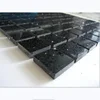 Black starlight quartz mosaic tile for sparkle wall decoration, sparkle black quartz stone mosaic