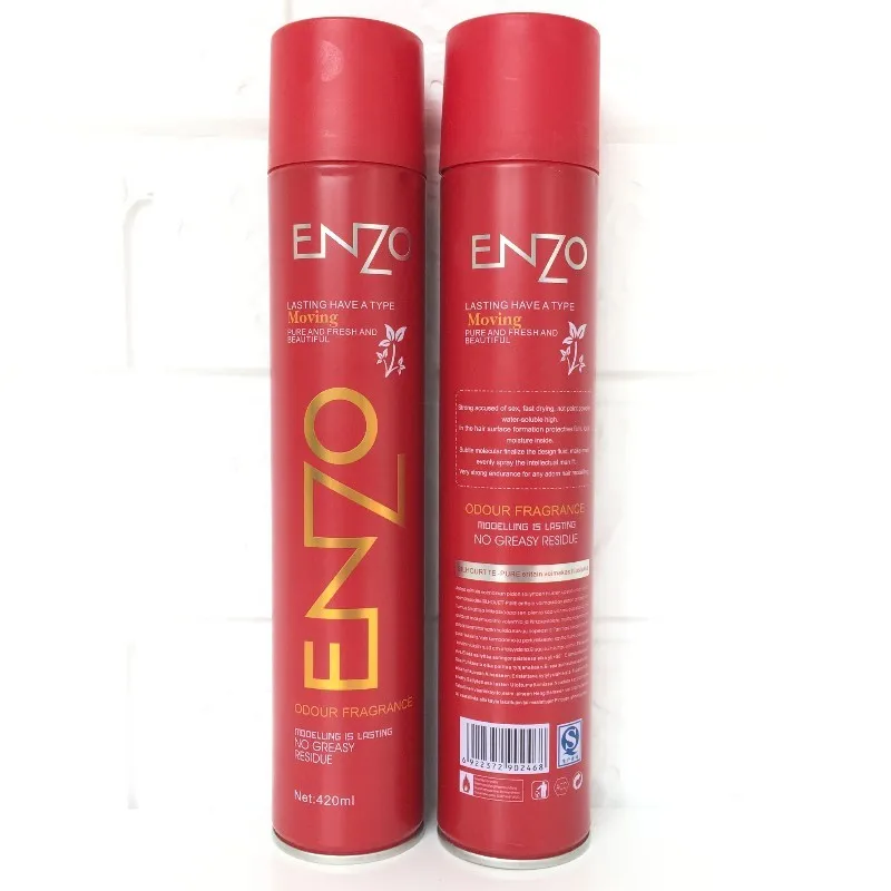 Wholesale organic enzo hair spray with 