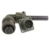 MS3108A14S-5S Military Series Right Angle Plug 5 Contacts Solder Socket Circular Connector