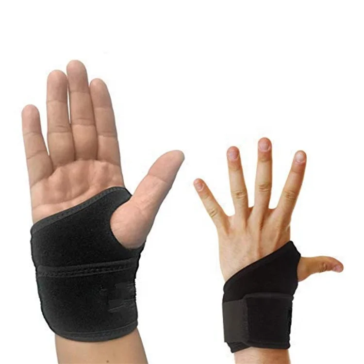 

High elastic wrist wraps support/wrist brace/hand support for both left and right hands, Black;blue and rose red