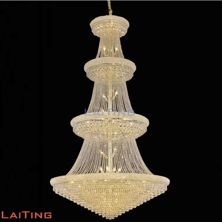 

Home decorative chandelier pendant light czech crystal chandelier 71022, Gold