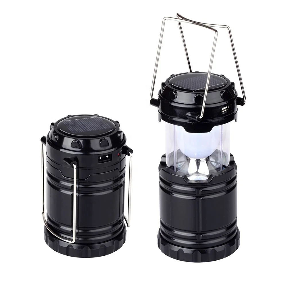 telescopic fishing rod outdoor power price led emergency light rechargeable folding mini cob usb solar led camping lantern light