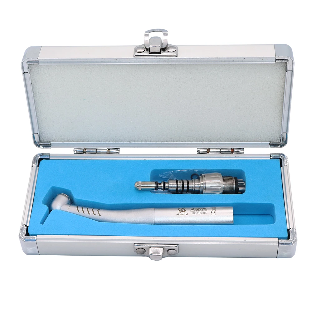 

dental chair parts LED fiber optic fast speed handpiece set coupling with kavotype air turbine dentist/students