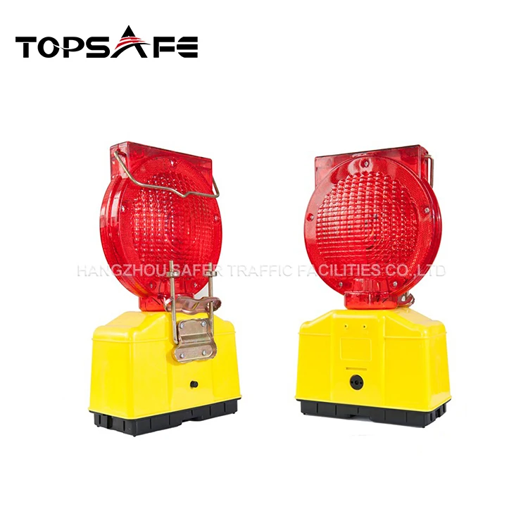 
S 1317 High Brightness Factory Price Solar Revolving Road Portable Warning Light solar barricade light 