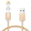Auto strong magnetic absorb USB data charging cable for iPhone and android