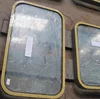 Boat Fixed Welded Steel Frame Brass Rectangular Window