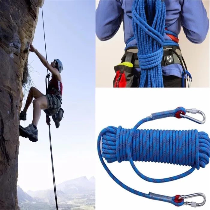 Safety outdoor sports static rope with CE certificate