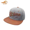 Custom Popular flat hip hop embroidery stock snap back caps hat