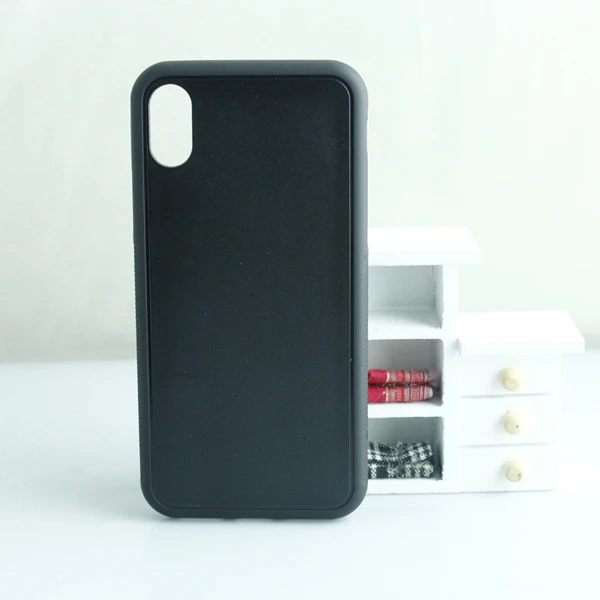 

Round hole frosted plastic phone case for iPhoneX