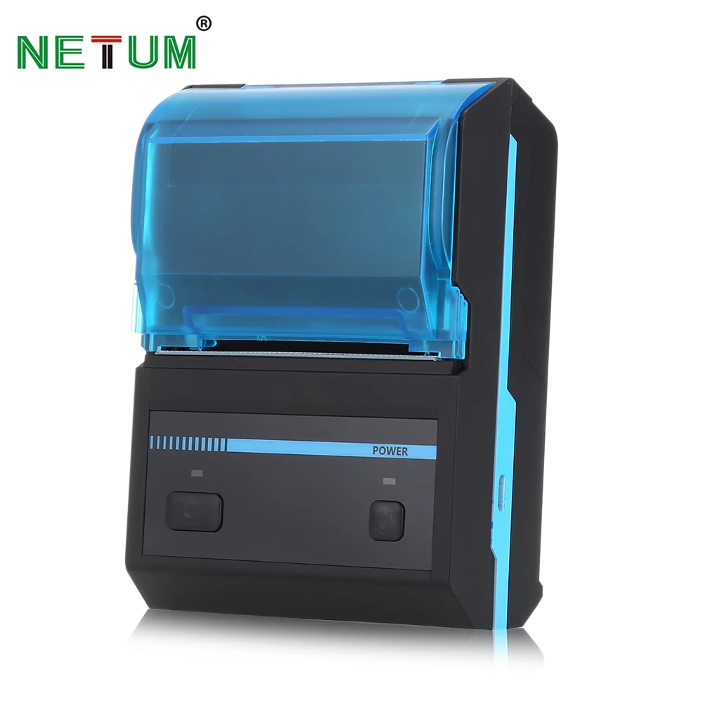 NETUM portable wireless bluetooth mobile printer 58mm pos printer android ios mini thermal receipt printer