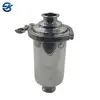 Food Grade Stainless Steel SS304 Single Cartridge Sanitary Micro Filter With Tri Clamp Fittings
