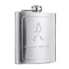 Portable Stainless Steel Flagon Set Pocket Flask Russian Flagon Whiskey Bottle Gifts mini hip-flask
