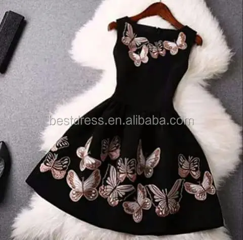 

2017 Summer dress fashion Women dress o-neck printing Women dress