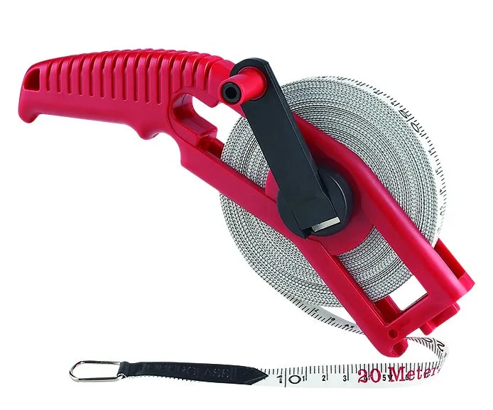 2019 20m 30m 50m 100m 120m Long Distance Measuring Tape Metal Case Building Construction Tape