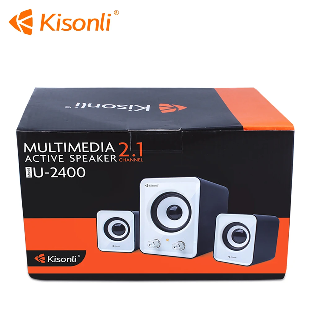 Kisonli 3 Way Mini USB Bocina External Laptop / Desktop / Computer Speakers System with 3.5mm Jack - ANKUX.COM