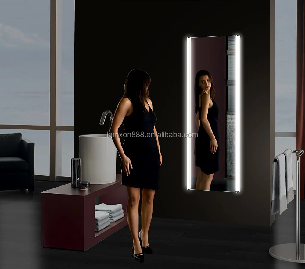 Wall Mirror With Lights full length wall mirror with light illuminated, full length wall Wall Mirror With Lights full length wall mirror with light illuminated, full length wall