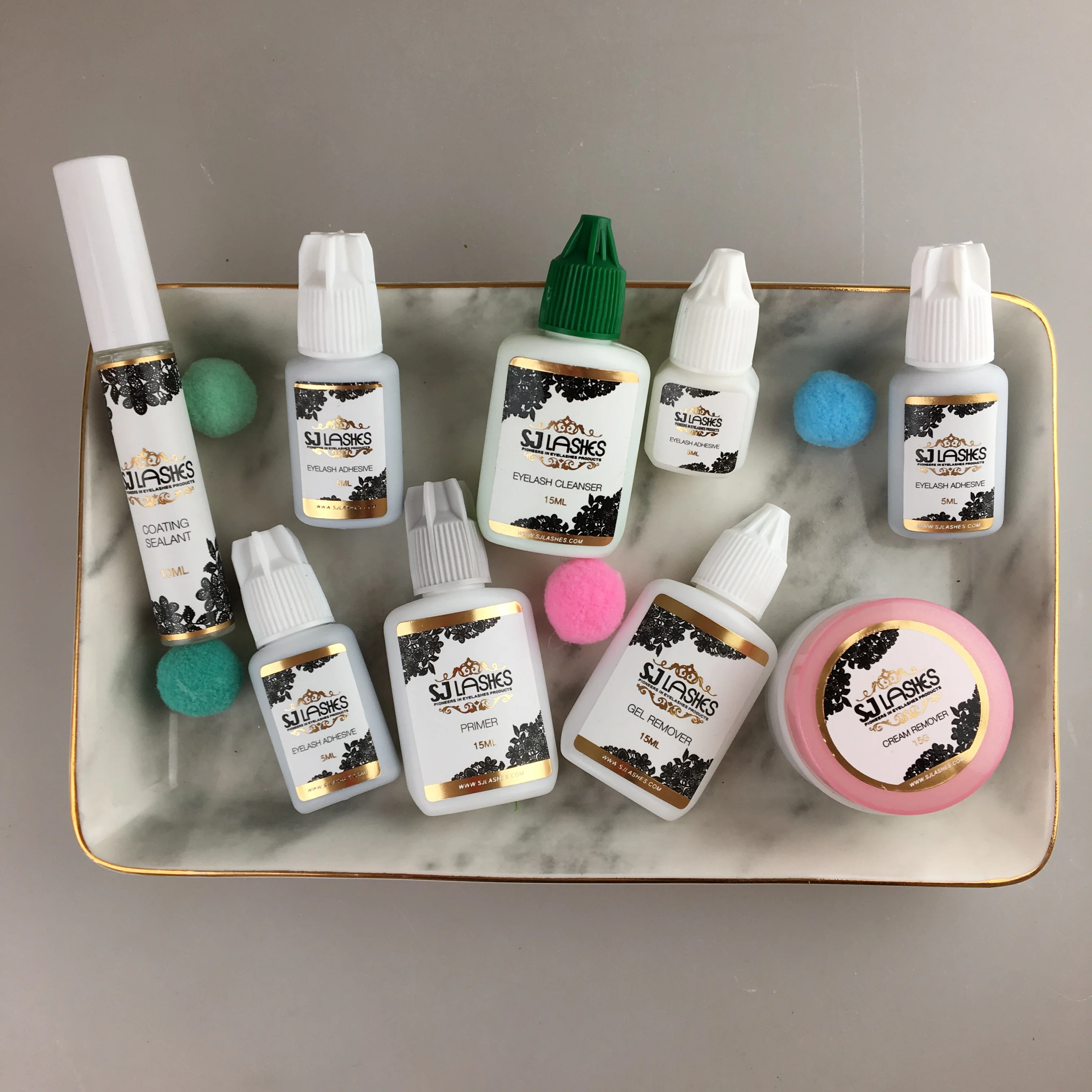 

wholesale price for lash extensions glue with private label logo sticker