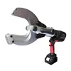 20Ton hydraulic armoured cable cutter Factory Outlet max 100mm armored Cu/Al cable cordless battery wire cutting tool machine