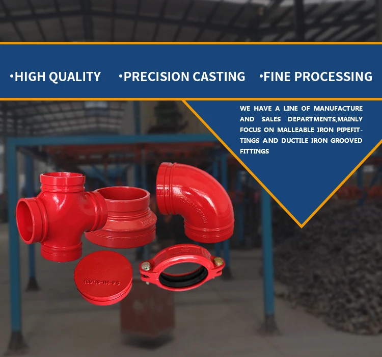 Jtpr Grooved Fittings Ductile Iron Bs Standard Iso 7/1 Jinton Grooved