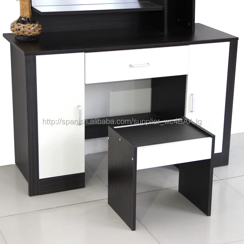 KD diseño tocador con espejo de madera melamina--Identificación del