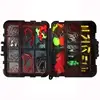20 Kinds 128Pcs/Lot Fishing Accessories Hooks Swivels Stoppers Connectors Box Kit