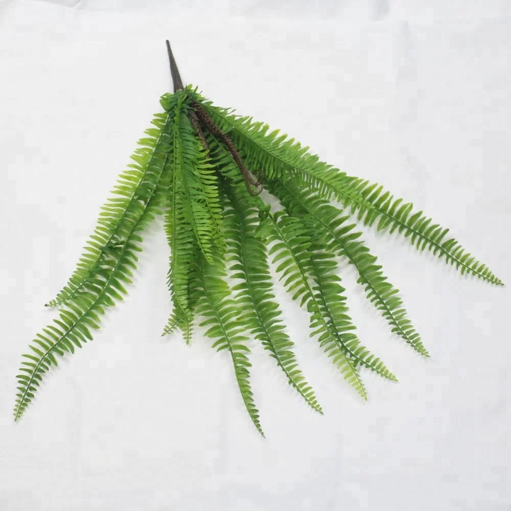 
the newest china factory hot sale artificial plant plastic fern for decoration 
