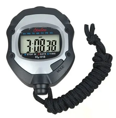 

EMAF ABS digital arm sport watch pedometer 1/2/3 rows stopwatch 0.01S accurate waterproof coach stopwatch with lanyard, Customized colors