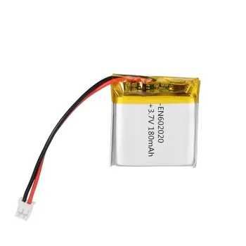 En602020 3.7v 180mah Square Li Polymer Ion Battery - Buy 3.7v 180mah,3