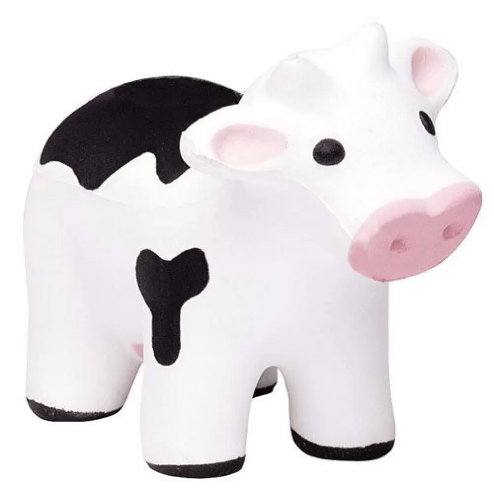 cow soft toy white black