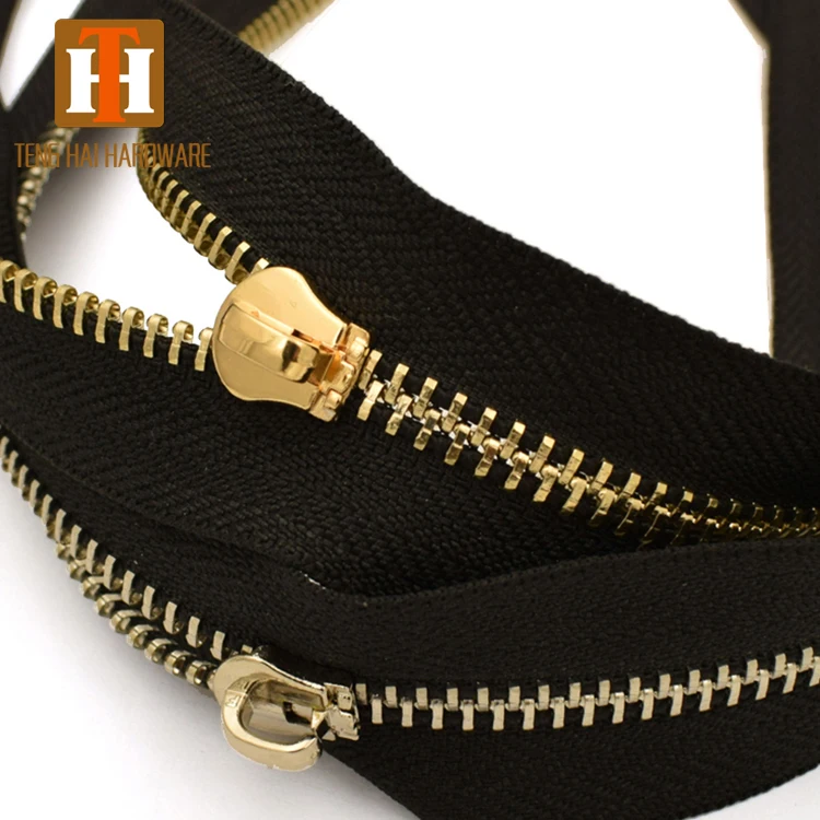 5 Single Pull Manufacturer Customized Size Metal Long Chain Zipper