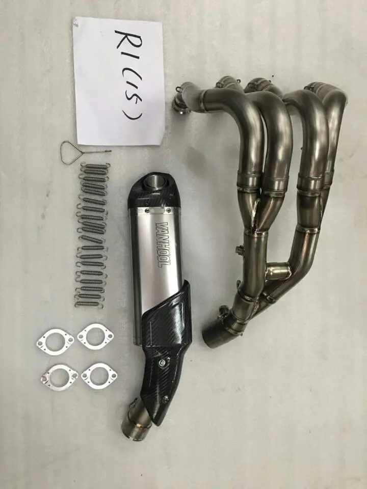 Full Titanium Carbon Fibre Exhaust System For R1m 2015 Buy Titanium