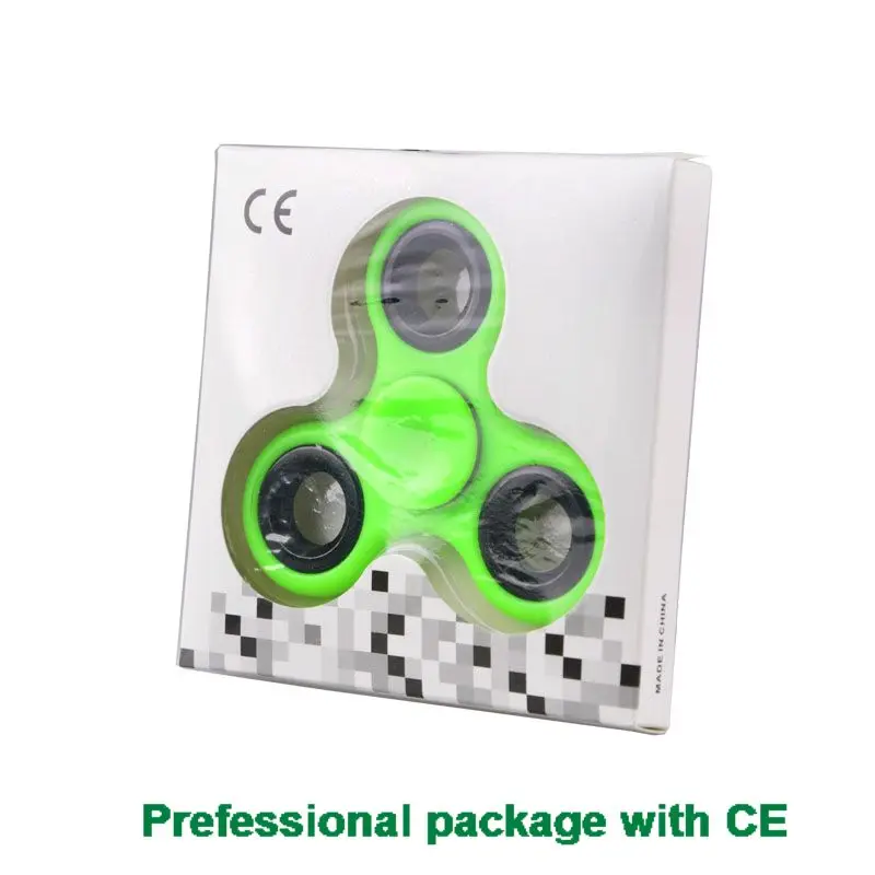 Crazy Rotation And Hot Selling Fidget Wind Hand Toys LED Light Metal Finger Spinner