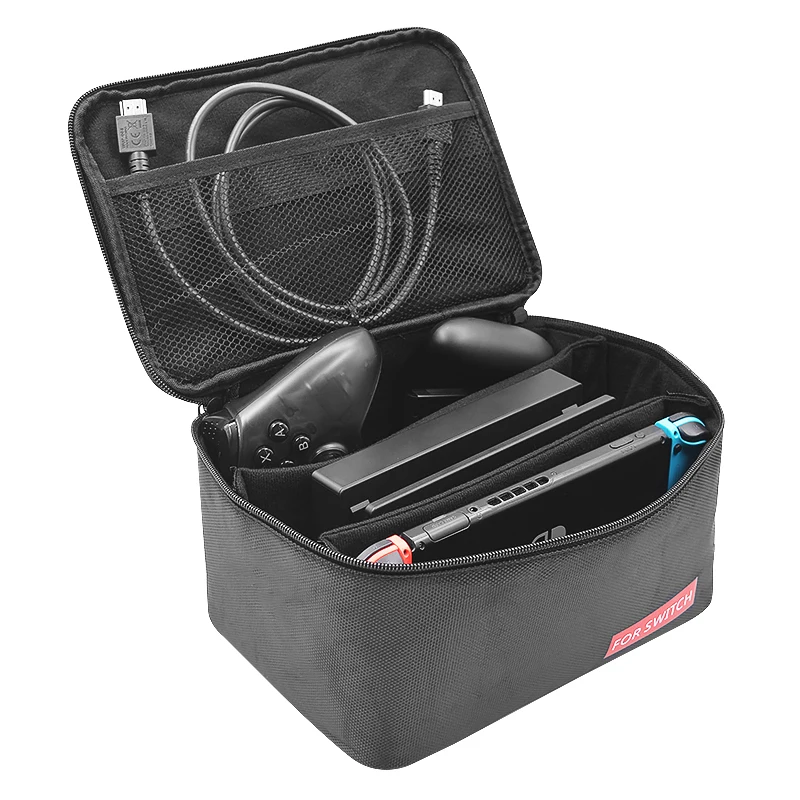

Portable Large Capacity Travel Carrying handle Bag For Nintendo Switch Bag, Black