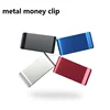 Aluminum Alloy Metal Money Clip Fashion Simple Colorful Dollar Cash Clamp Holder Wallet