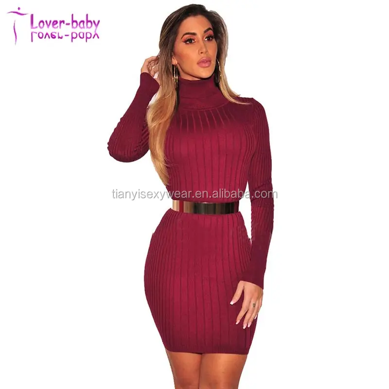 

Sexy Colorful Mesh Sheer Long Sleeves Wholesale O-neck Slim Pencil Woman Dresse Ladies Bodycon Dress, Blue