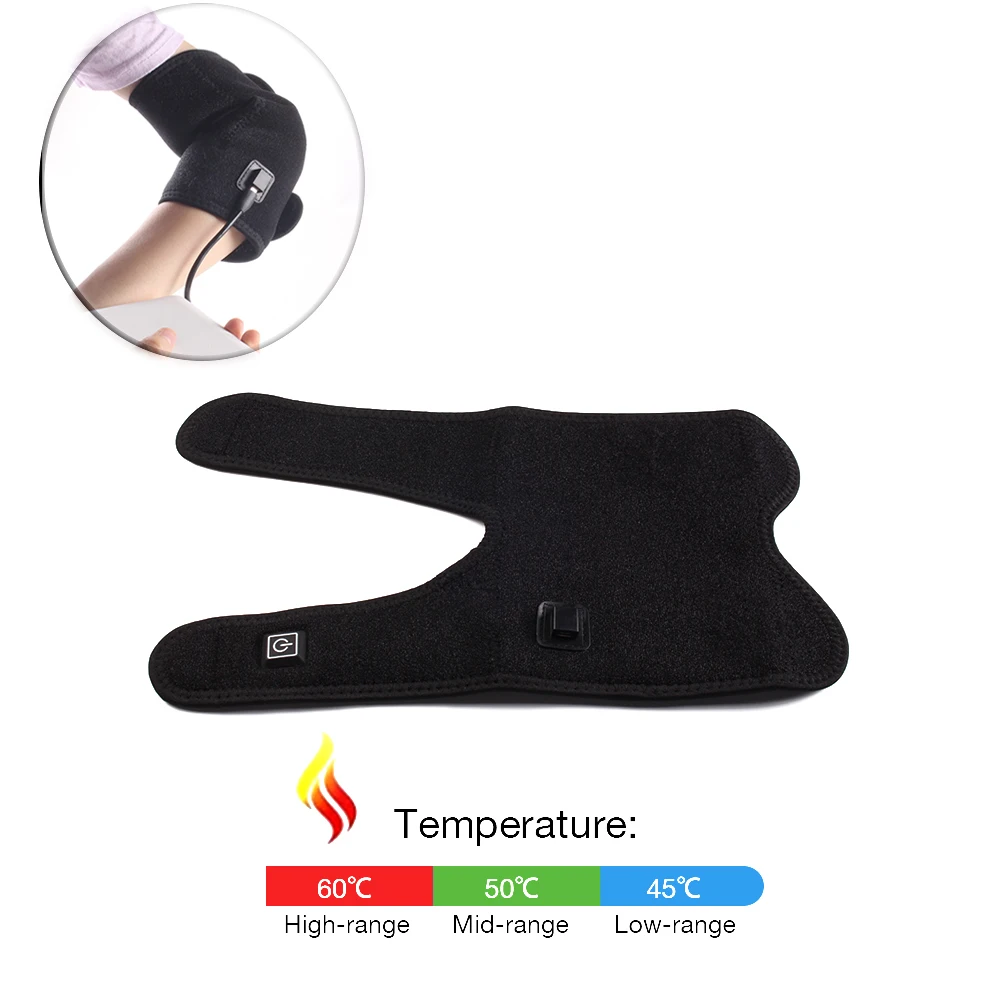 Medical Physical Electric Therapy Shoulder Heating Pad With Massaging