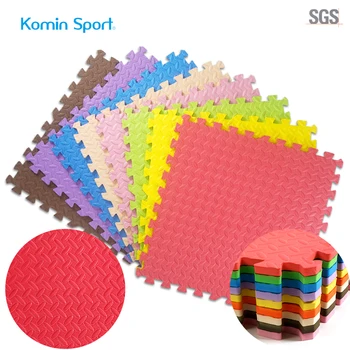 Komin Sport Custom Size High Density Non Slip Floor Puzzle Eva Mat