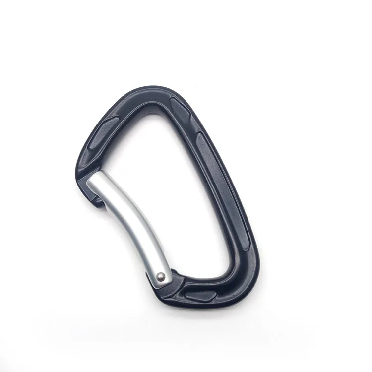 High Quality D Shaped Snap Hook Tensile Aluminum Carabiner for Rock Climbing/Hiking