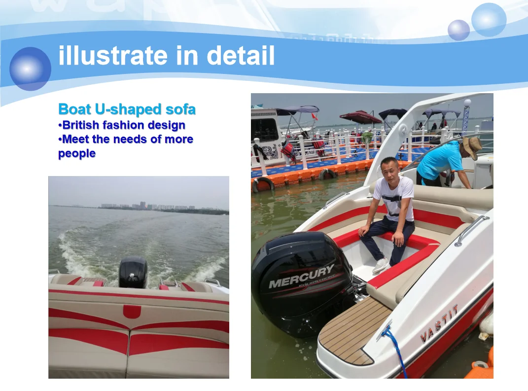 7.3m Luxury Yacht Boat Ce Ship Inspection Certificate,Ship Owner