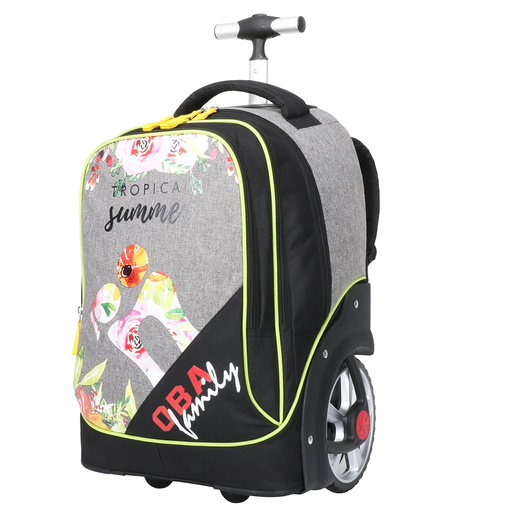 

Durable Children Trolley Bag For School Luggage Kids Trolley Bag Travel Trolley Backpack SK61108C