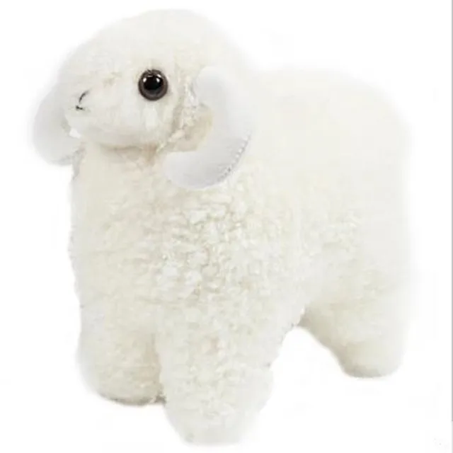 fluffy sheep plush