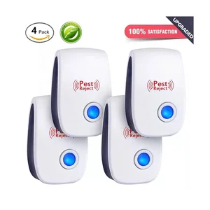 Ultrasonic Mouse Repeller/Mosquito Reject Electronic Dispeller Repel Pest And Rats Four Pack