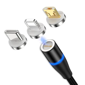 3A Fast Charging 3 1 Magnetic Data Cable