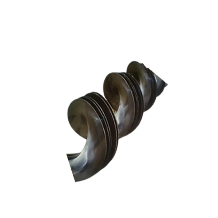 Combine Harvester Spare Part Helical SGS Auger Blade Replacement