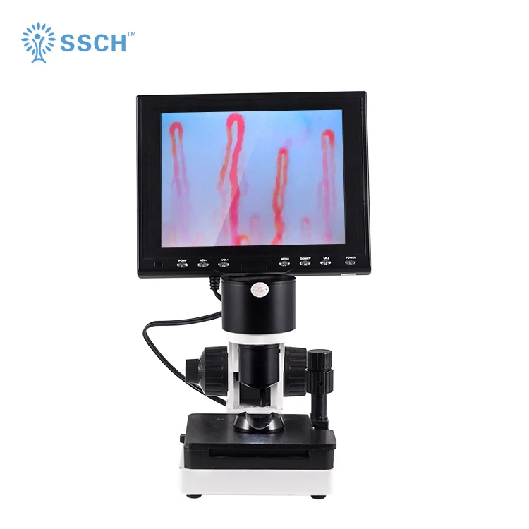 

2020 Color nailfold Microscopy/nailfold mikroskop/capillary microscope, Black