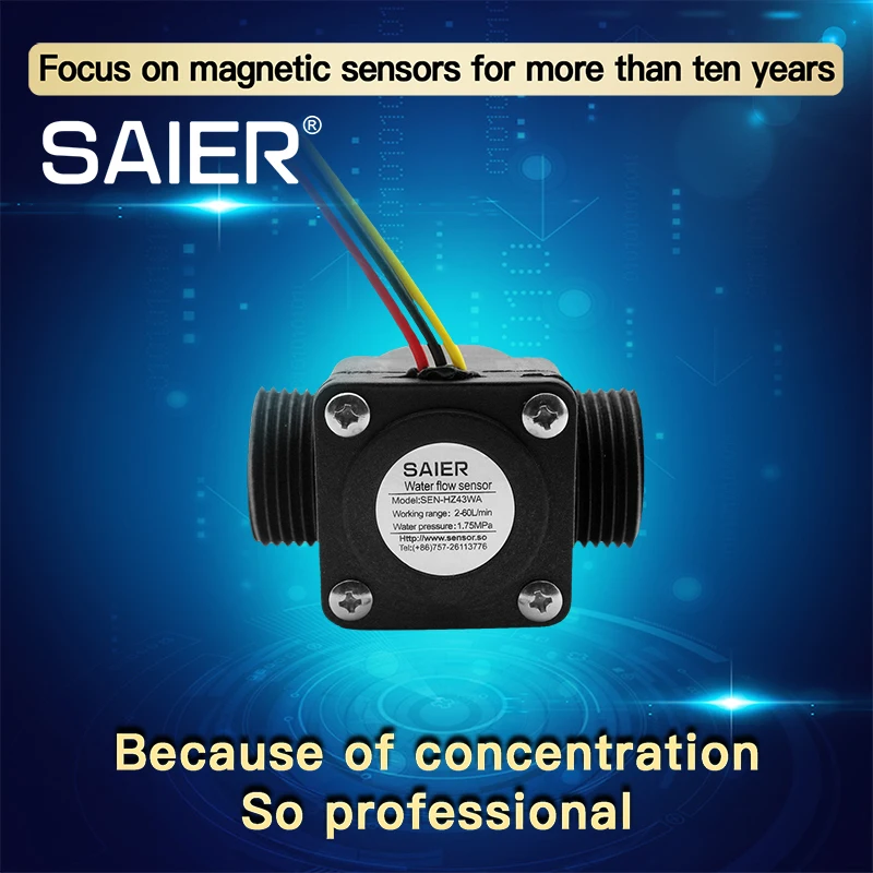 Senhz43wa Nylon G 3/4" Water Level Controller Electronic Water Flow