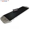 Wholesale 360 degree 12V DC slim black aluminum traffic LED strobe warning light bar