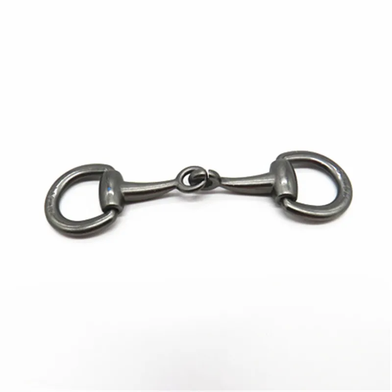 

80MM Decorative Zinc Alloy Men Shoes Buckles Chain, Matte silver